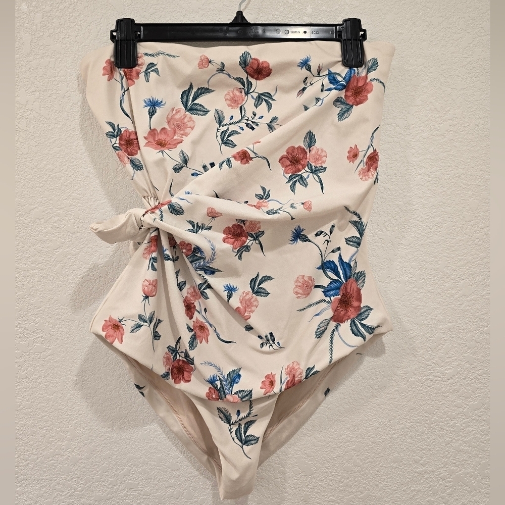 AGUA By Agua Bendita Morena Mosqueta One Piece Swimsuit Size L - Picture 6 of 9